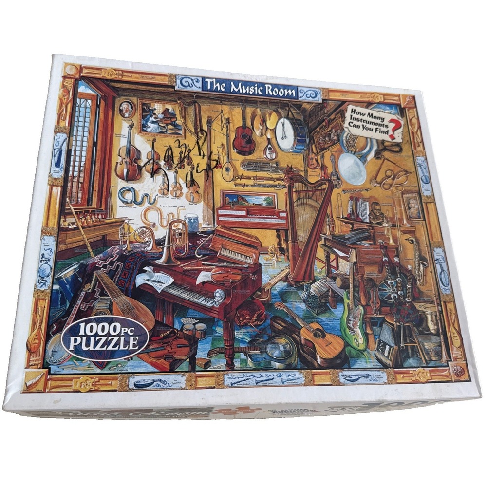 The Music Room 1000 Piece Jigsaw Puzzle By White Mountain